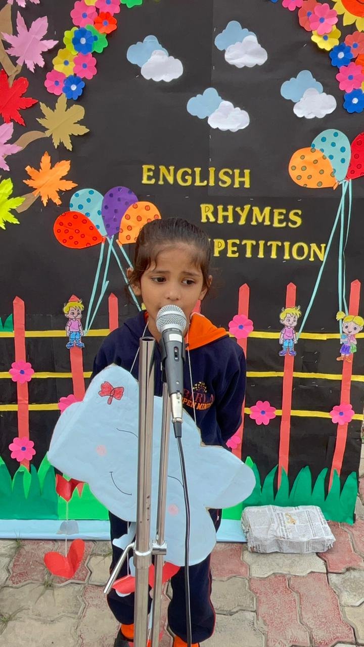 ENGLISH RHYMES COMPETITION